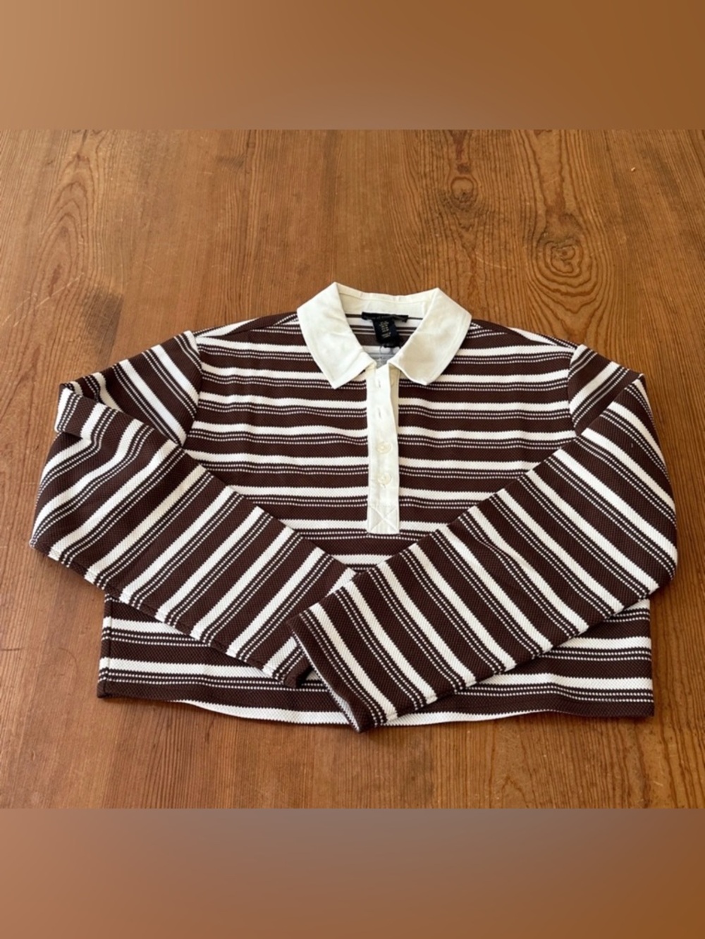 House of Harlow Cropped Polo